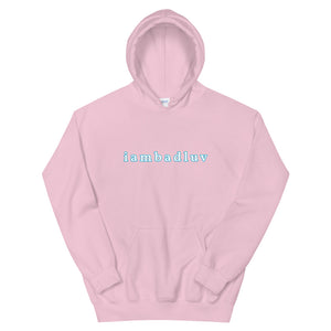 iambadluv colorful hoodie