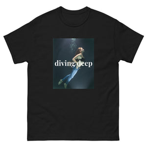 diving deep tee